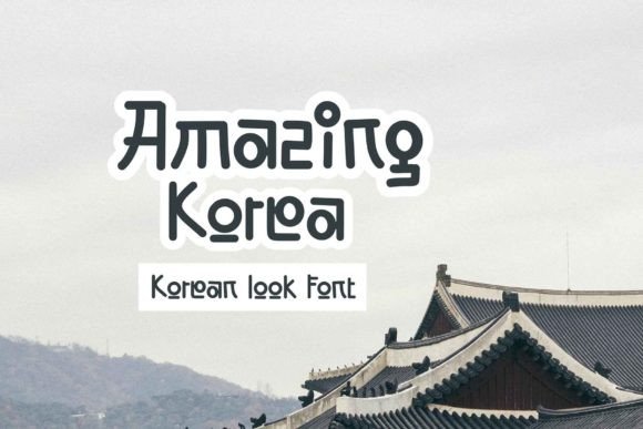 Amazing Korea Font for Small Business Branding
