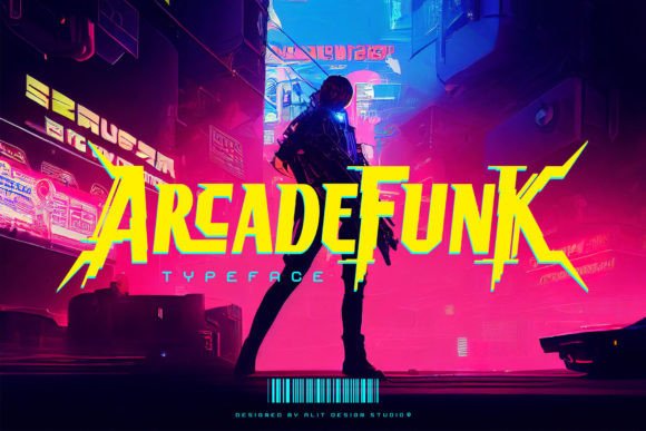 Arcade Funk Typeface – A Bold Choice for Rebellious Branding