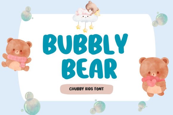 Bubbly Bear Font – A Playful Typeface for Digital Campaigns