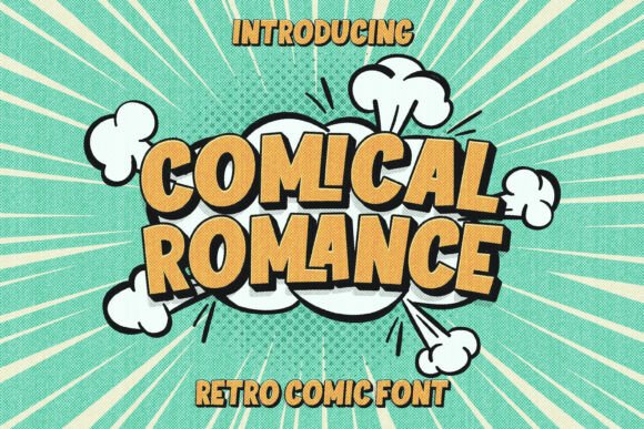 Comical Romance Font: A Playful Display Typeface for Memorable Campaigns