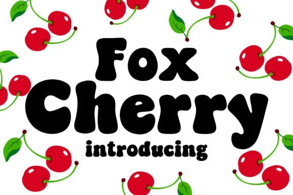 Fox Cherry Display Font for Bold and Retro Campaigns