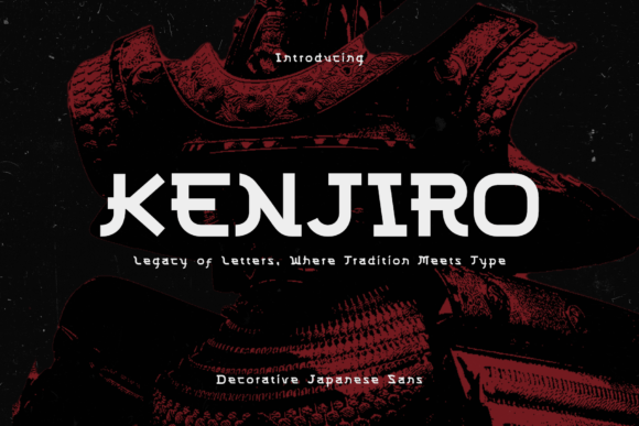 Kenjiro Font for Branding and Display Projects