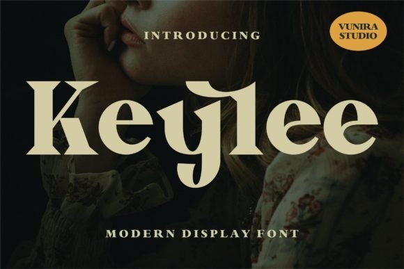 Keylee Font: A Modern Display Typeface for Web Designers