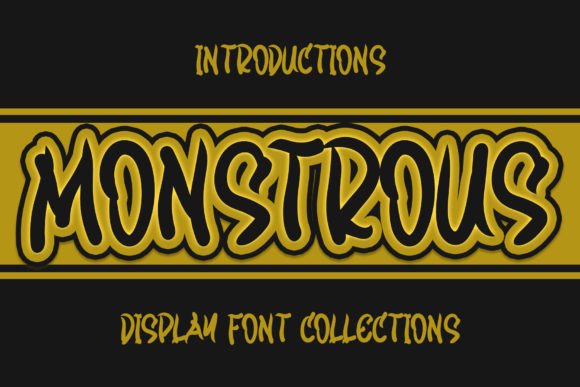 Monstrous Font Adds Quirky Flair to Branding Projects