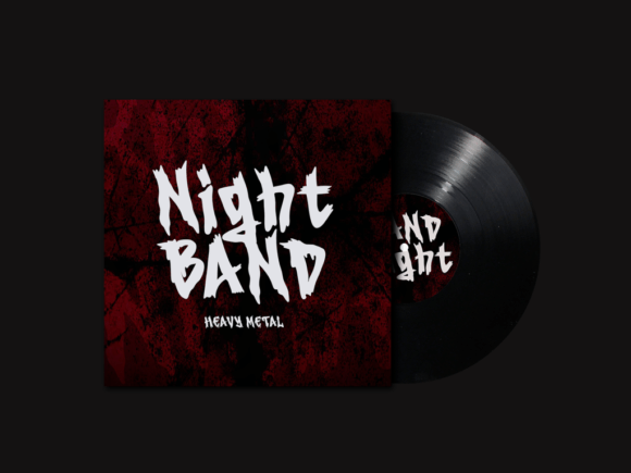 Night Band Font: A Spine-Chilling Display Typeface for Halloween Campaigns