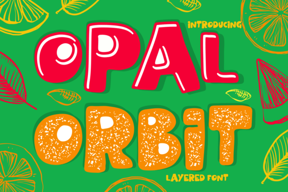 Opal Orbit: A Playful Typeface for Editorial Design
