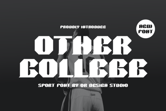 Other College Font: A Bold Display Typeface for Editorial Design