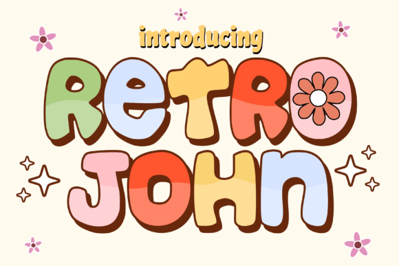 Retro John Font: Whimsical Typography for Digital Branding