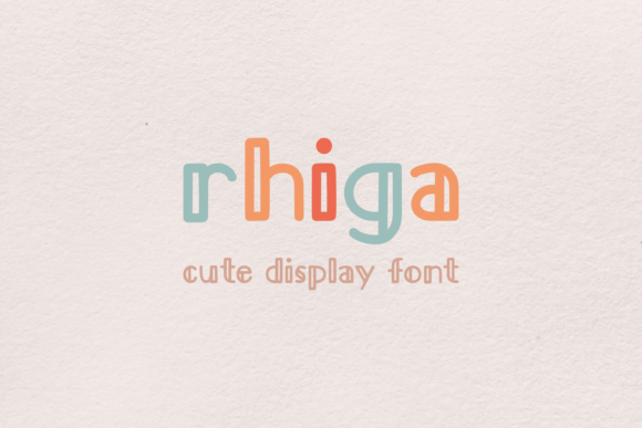 Rhiga Display Font for Eye-Catching Campaigns