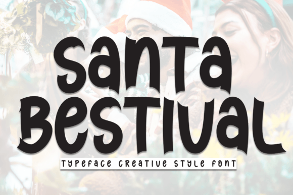 Santa Bestival: A Charming Handwritten Display Font for Crafters