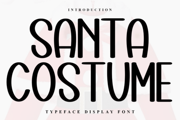 Santa Costume: A Versatile Display Font for Creative Branding Projects