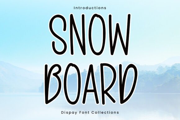 Snowboard Font: A Bold Choice for Business Branding