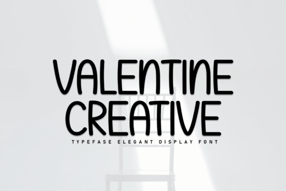 Valentine Creative Font for Handmade Projects