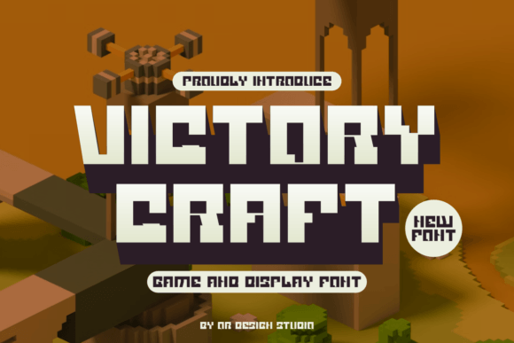 Victory Craft Display Font for Bold Branding and Creative Campaigns