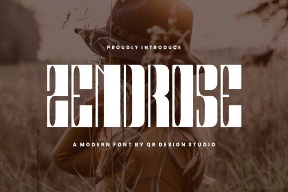 Zendrose Font: A Bold Choice for Strong Branding