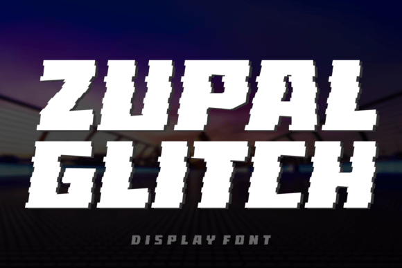 Zupal Glitch Font Review: A Bold Display Typeface for Digital-Forward Branding